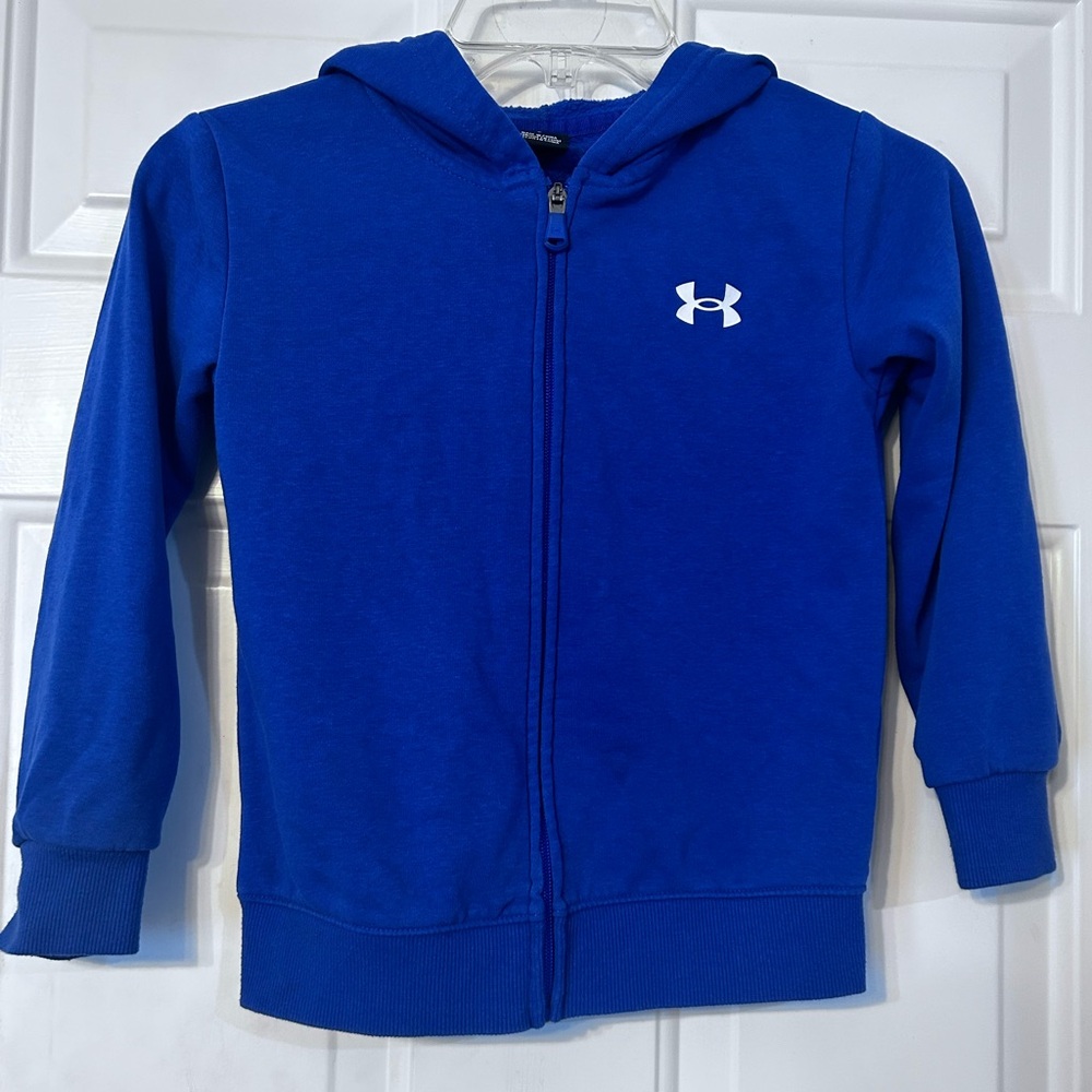 Kids’ Under Armor Royal blue hoodie, size 6